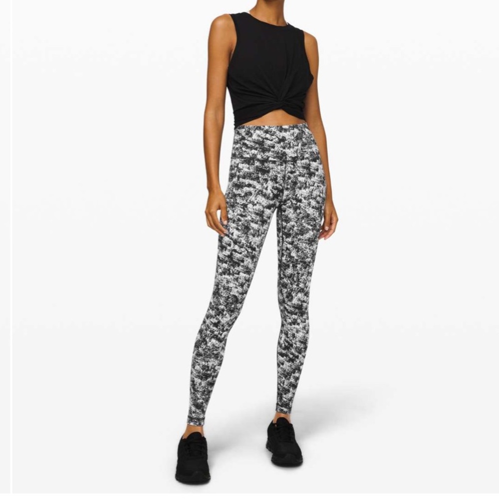 lululemon athletica “Wunder Under” High-Rise Tight 28”, Size 6